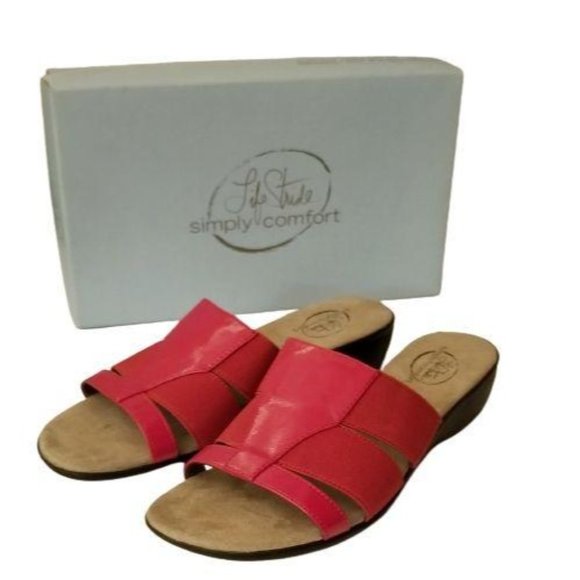 Life Stride Simply Comfort Tour Sandals Slides 9.5 - Picture 3 of 7